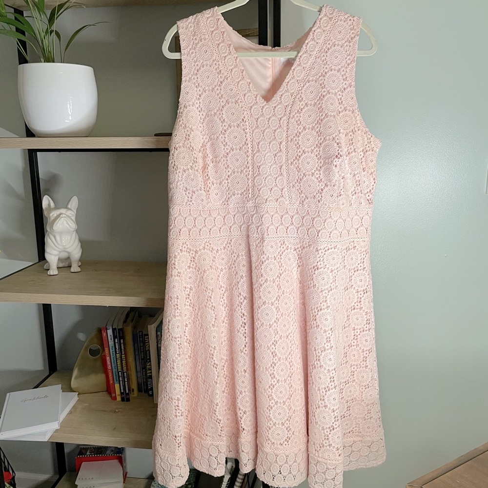 New soft pink dress
